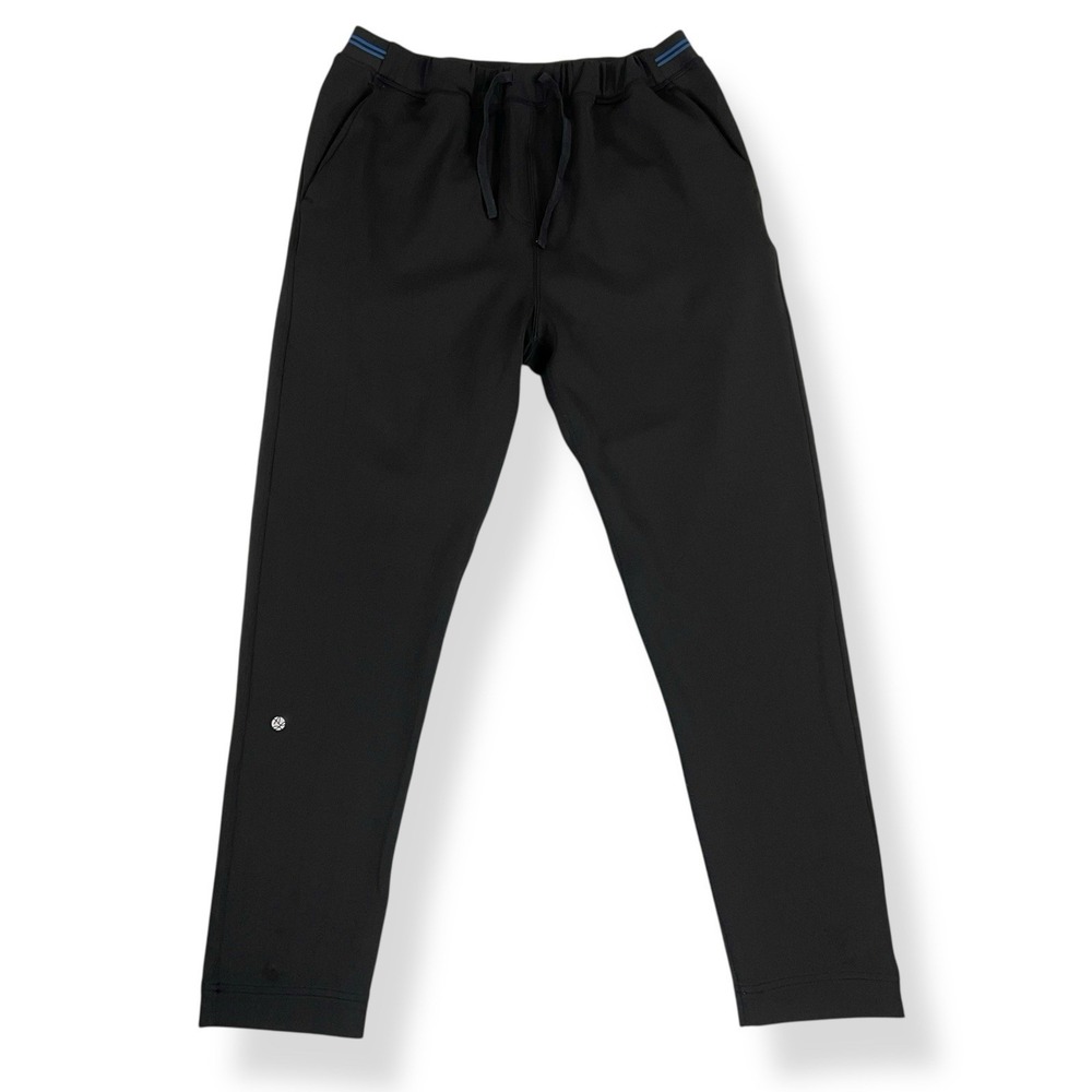 Another Love Jogger Women Medium Black Taper Drawstring Elastic Waistband
